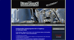 Desktop Screenshot of drumshower.de